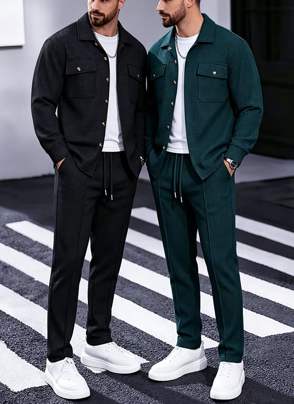 Embellish Knit - Completo da uomo primaverile/autunnale di tendenza: