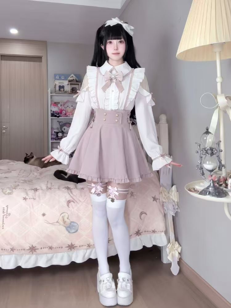 Set 2 Pezzi Lolita Giapponese  - Elastic Lace Trim recensione e prezzo