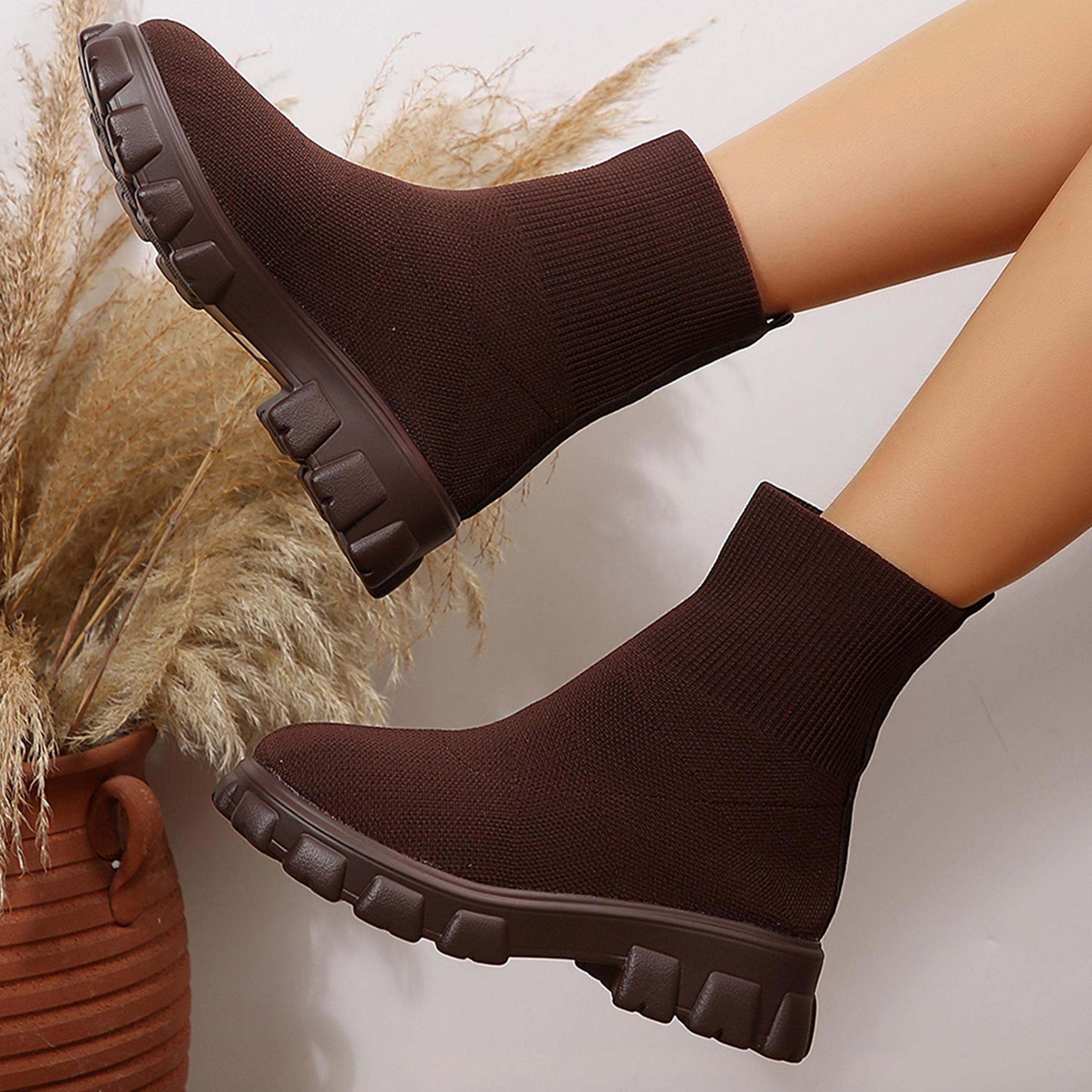 Stivaletti da Donna Comodi con - Embellish Knit recensione e prezzo